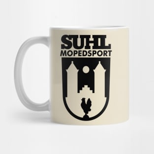 Suhl Mopedsport Hahn Logo (black) Mug